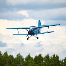 Прогулочный полет на многоцелевом самолете АН-2 (а. Семязино)