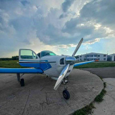 Полеты над Волгой на Beechcraft Bonanza (а. Конаково)